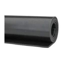 Made in USA - 36" Wide, Vinyl Rubber Foam Sheet - 60 to 70 Durometer, Black, 20 to 160°F, 1,000 psi Tensile Strength, Cut-to-Length - USA Tool & Supply
