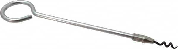 Made in USA - 10" OAL Rigid Corkscrew - USA Tool & Supply