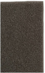 Made in USA - 54" Wide, Pyrell Polyurethane Foam Rubber Foam Sheet - Gray, -40 to 225°F, Plain Backing, Cut-to-Length - USA Tool & Supply