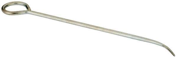 Made in USA - 11" OAL Rigid Angled Extractor - 3/16" Shaft Diam - USA Tool & Supply