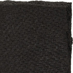 Made in USA - 36" Wide, Neoprene Foam Rubber Foam Sheet - 35 to 55 Durometer, Black, -40 to 150°F, Plain Backing, Cut-to-Length - USA Tool & Supply