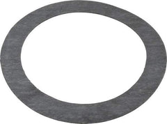 Made in USA - 6" Pipe, 6-5/8" ID x 8-3/4" OD Flange Gasket - Graphite, Silver Gray, 1/16" Thick - USA Tool & Supply