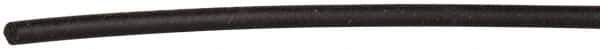 Made in USA - 100' Long, EPDM Foam Cord - 1/8" Diam, Black - USA Tool & Supply