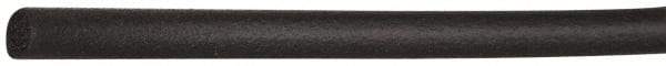 Made in USA - 100' Long, EPDM Foam Cord - 1/4" Diam, Black - USA Tool & Supply