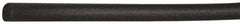 Made in USA - 100' Long, EPDM Foam Cord - 1/4" Diam, Black - USA Tool & Supply