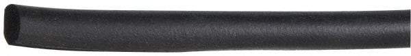 Made in USA - 100' Long, EPDM Foam Cord - 3/8" Diam, Black - USA Tool & Supply