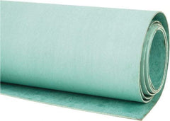Made in USA - 60" Long x 30" Wide x 1/16" Thick, Aramid Sheet Gasketing - 1,450 Max psi, Green - USA Tool & Supply