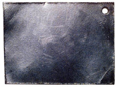 Made in USA - 39" Long x 39" Wide x 1/8" Thick, Graphite Sheet Gasketing - Dark Gray - USA Tool & Supply