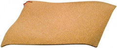 Made in USA - 36" Long x 36" Wide x 3/8" Thick, Composition Cork Sheet Gasketing - Tan - USA Tool & Supply