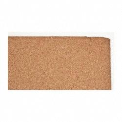 Made in USA - 36" Long x 36" Wide x 3/8" Thick, Composition Cork Sheet Gasketing - Tan - USA Tool & Supply