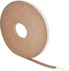 Made in USA - 3/4" Wide x 1/16" Thick, Adhesive Backed Gasketing Roll - 40 to 60 Durometer, 33 Lb per Cubic' Min Density - USA Tool & Supply
