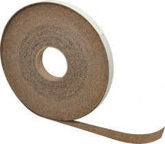 Made in USA - 1" Wide x 1/16" Thick, Adhesive Backed Gasketing Roll - USA Tool & Supply