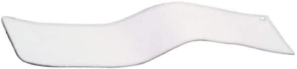 Made in USA - 54" Wide, Polyethylene Foam Rubber Foam Sheet - White, -110 to 180°F, Plain Backing, Cut-to-Length - USA Tool & Supply