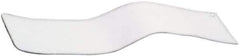 Made in USA - 54" Wide, Polyethylene Foam Rubber Foam Sheet - White, -110 to 180°F, Plain Backing, Cut-to-Length - USA Tool & Supply