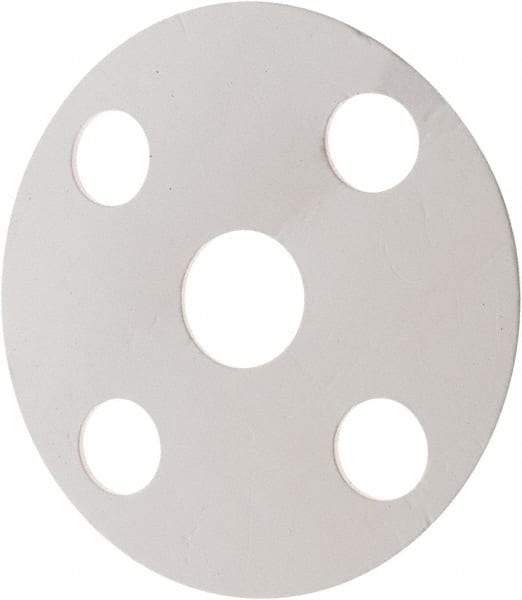 Made in USA - 3/4" Pipe, Flange Gasket - Gore-Tex GR, White, 1/16" Thick - USA Tool & Supply