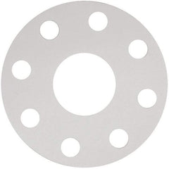 Made in USA - 2" Pipe, Flange Gasket - Gore-Tex GR, White, 1/16" Thick - USA Tool & Supply