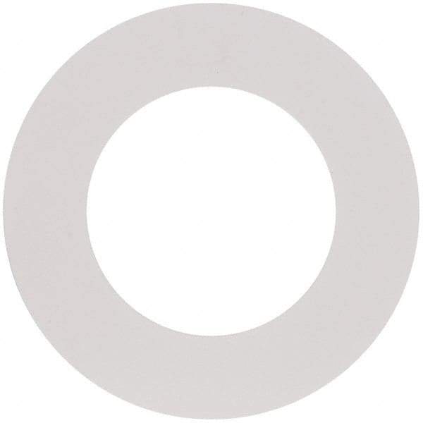 Made in USA - 2-1/2" Pipe, Flange Gasket - Gore-Tex GR, White, 1/16" Thick - USA Tool & Supply