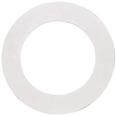 Made in USA - 4" Pipe, Flange Gasket - Gore-Tex GR, White, 1/16" Thick - USA Tool & Supply