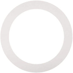 Made in USA - 6" Pipe, Flange Gasket - Gore-Tex GR, White, 1/16" Thick - USA Tool & Supply