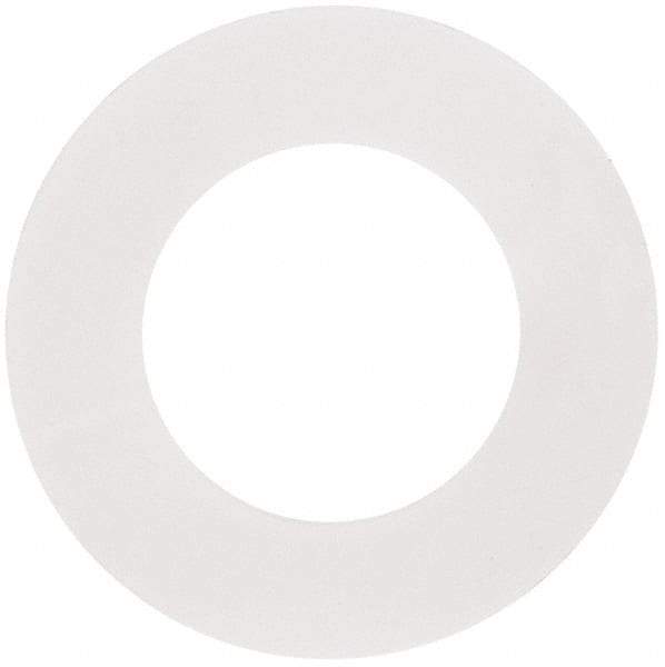 Made in USA - 2-1/2" Pipe, Flange Gasket - Gore-Tex GR, White, 1/16" Thick - USA Tool & Supply
