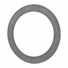 Made in USA - 6" Pipe, 6-5/8" ID x 8-3/4" OD Flange Gasket - Carbon Fiber, Black, 1/16" Thick - USA Tool & Supply