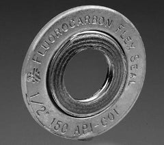 Value Collection - 10" Pipe, 11-5/16" ID x 14-1/4" OD Flange Gasket - Carbon Steel/Stainless Steel, 12-1/2" Flange Diam - USA Tool & Supply