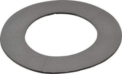 Made in USA - 2-1/2" Pipe, 2-7/8" ID x 4-7/8" OD Flange Gasket - Graphite, Dark Gray, 1/16" Thick - USA Tool & Supply