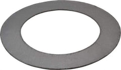 Made in USA - 4" Pipe, 4-1/2" ID x 6-7/8" OD Flange Gasket - Graphite, Dark Gray, 1/16" Thick - USA Tool & Supply
