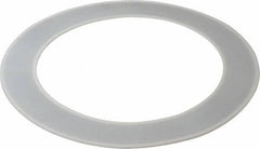 Made in USA - 8" Pipe, 8" ID x 11" OD Flange Gasket - PTFE, White, 3/32" Thick - USA Tool & Supply
