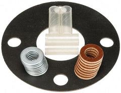 Made in USA - 2-1/2" Pipe, 2-1/2" ID x 7" OD Flange Gasket - Neoprene Rubber, 1/8" Thick - USA Tool & Supply