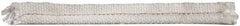 Made in USA - 1/2" Bulb Diam, 1" Overall Width, Fiberglass Tadpole Gasketing - 25' Long, White - USA Tool & Supply