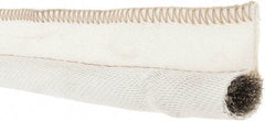 Made in USA - 3/4" Bulb Diam, 2" Overall Width, Silica Tadpole Gasketing - 25' Long, Tan - USA Tool & Supply