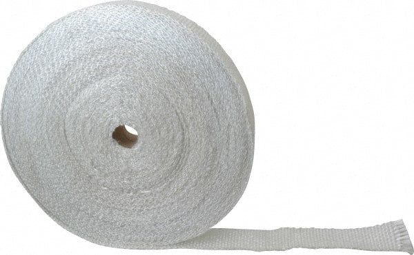Made in USA - 1/8" Thick x 1-1/2" Wide, Fiberglass Gasket Tape - USA Tool & Supply