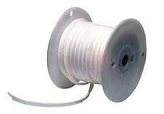 Made in USA - 20' Long x 1" Wide Economy PTFE Joint Sealant - White, 2-1/2+" Approximate Flange Form Width - USA Tool & Supply