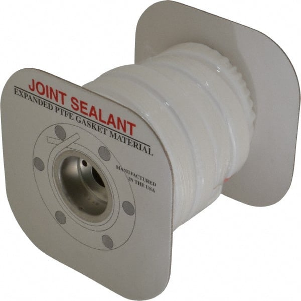 Made in USA - 20' Long x 3/4" Wide Economy PTFE Joint Sealant - USA Tool & Supply