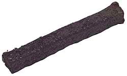 Made in USA - 1/8" x 100' Spool Length, Acrylic Fiber Graphite Yarn Compression Packing - USA Tool & Supply