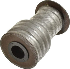 Made in USA - 3/8" x 6.6' Spool Length, Acrylic Fiber Graphite Yarn Compression Packing - 500° F Max, Dark Gray - USA Tool & Supply