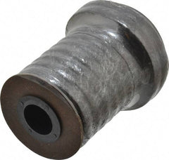 Made in USA - 3/8" x 13.3' Spool Length, Acrylic Fiber Graphite Yarn Compression Packing - 500° F Max, Dark Gray - USA Tool & Supply