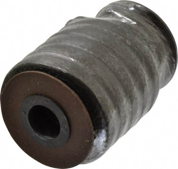 Made in USA - 1/2" x 7.6' Spool Length, Acrylic Fiber Graphite Yarn Compression Packing - 500° F Max, Dark Gray - USA Tool & Supply