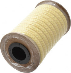 Made in USA - 3/8" x 10-1/2' Spool Length, TFE/Aramid Compression Packing - USA Tool & Supply