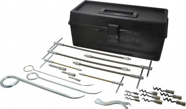 Made in USA - 22 Piece Interchangeable Tip Packing Tool Set - USA Tool & Supply
