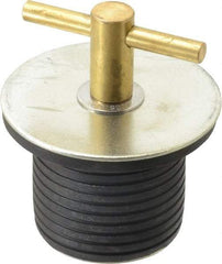 Value Collection - 2-1/4" OD, Turn Tite Pressure Test Plug - 2" Long - USA Tool & Supply