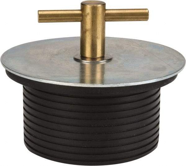 Value Collection - 3-1/2" OD, Turn Tite Pressure Test Plug - 2" Long - USA Tool & Supply