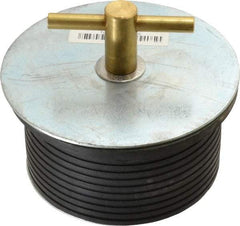 Value Collection - 4" OD, Turn Tite Pressure Test Plug - 2" Long - USA Tool & Supply