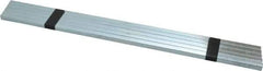 Value Collection - 12" Long x 1/4" High x 1/4" Wide, Zinc-Plated Oversized Key Stock - C1018 Steel - USA Tool & Supply