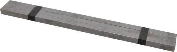 Made in USA - 12" Long x 7/16" High x 7/16" Wide, Over/Undersized Key Stock - 1090/1095 Steel - USA Tool & Supply