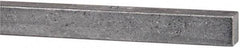 Made in USA - 12" Long x 1/2" High x 1/2" Wide, Over/Undersized Key Stock - 1090/1095 Steel - USA Tool & Supply