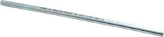 Made in USA - 12" Long, Zinc-Plated Step Key Stock for Gears - C1018 Steel - USA Tool & Supply