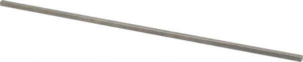 Made in USA - 12" Long x 3/16" High x 3/16" Wide, Undersized Key Stock - 18-8 Stainless Steel - USA Tool & Supply