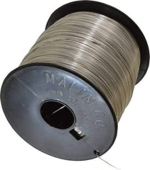Value Collection - 24 Gage, 0.02 Inch Diameter x 4,625 Ft. Long, 302/304 Safety Lock Wire - 5 Lb. Shipping Weight - USA Tool & Supply